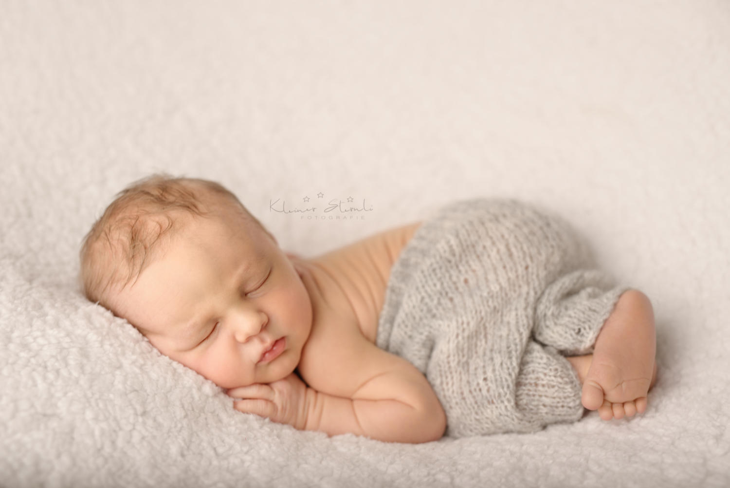 Fotografia de bebé recém nascido no Porto