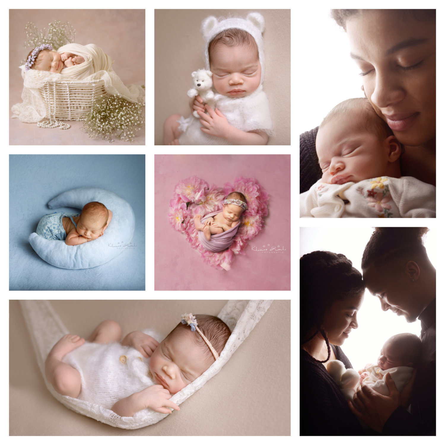 Sessão fotográfica com bebé recém nascido no Porto